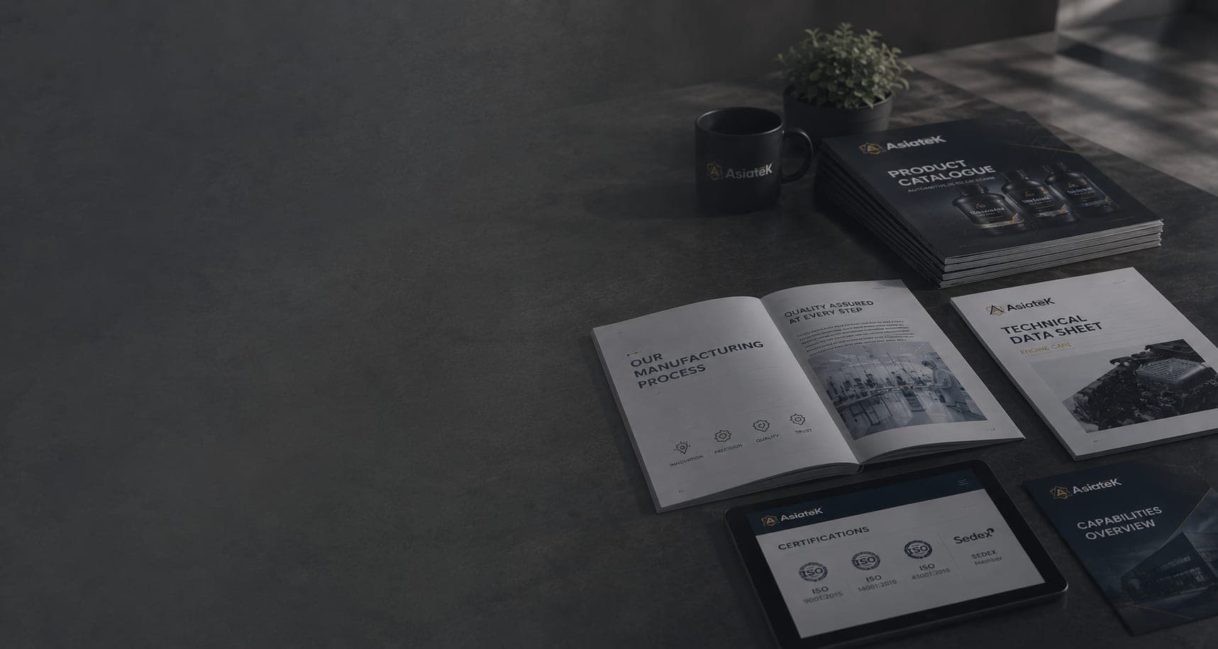 Asiatek product catalogues and literature