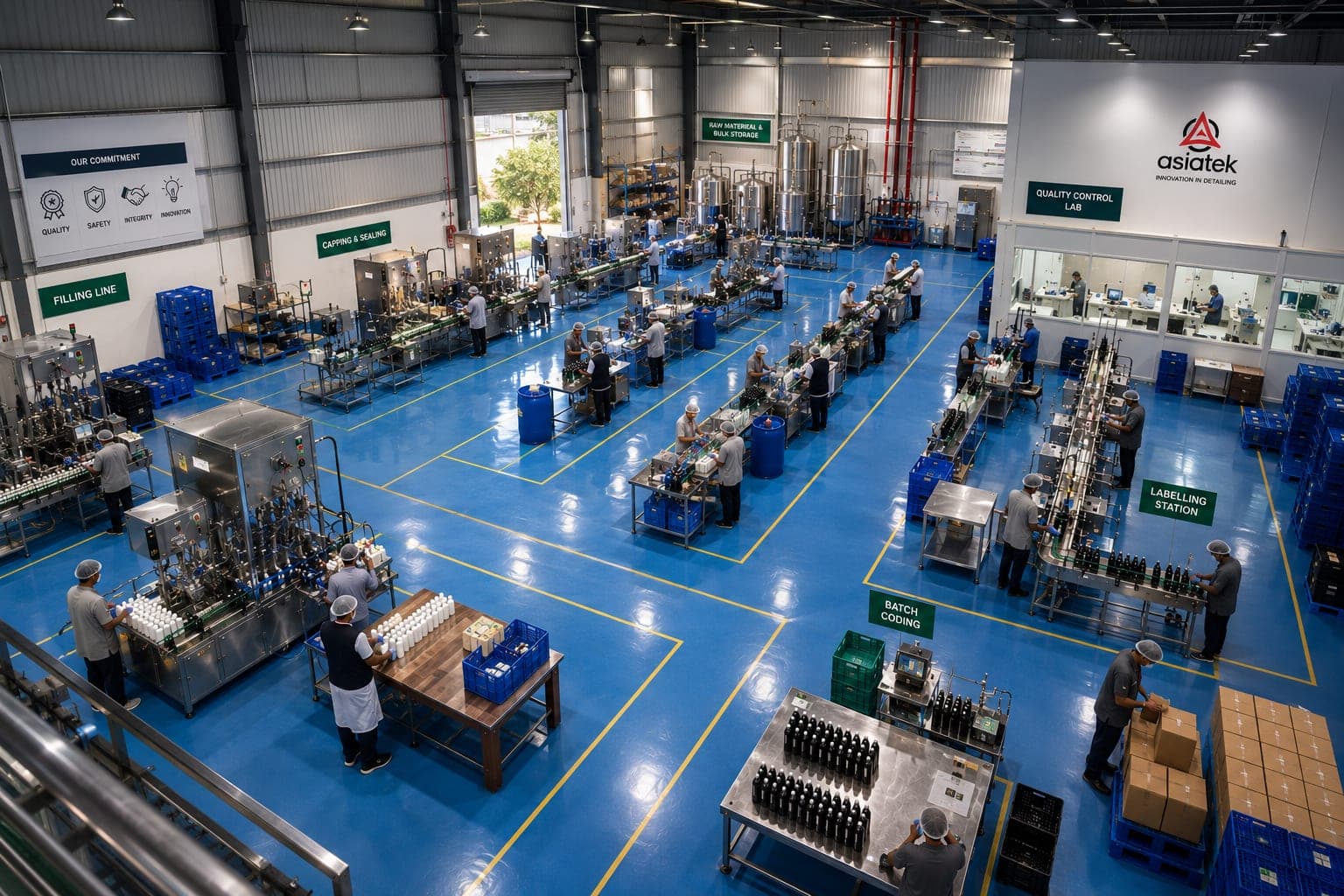 Inside the Asiatek manufacturing facility
