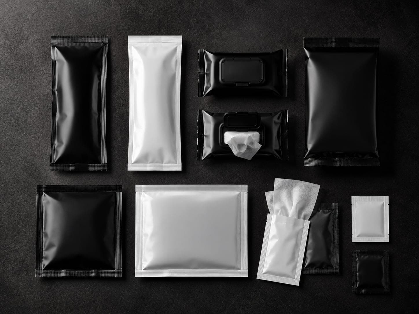 Sachets & Wipe Packs