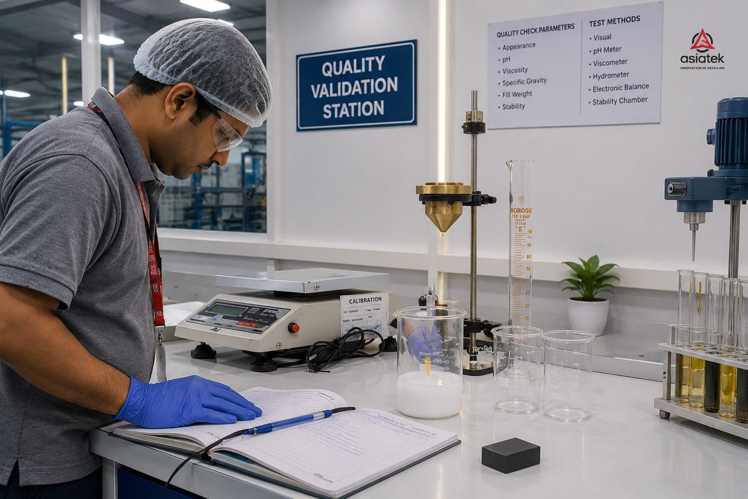 Quality validation and batch testing